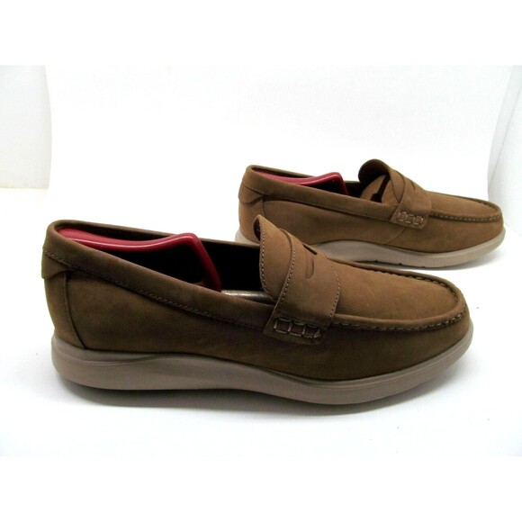 Cole Haan Grand Os Brown Leather Penny Loafers Mens Size US 10 M - Picture 5 of 12